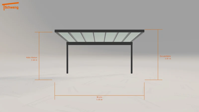 #DE Schweng Terrassenüberdachung S350 (ID v42jmx)