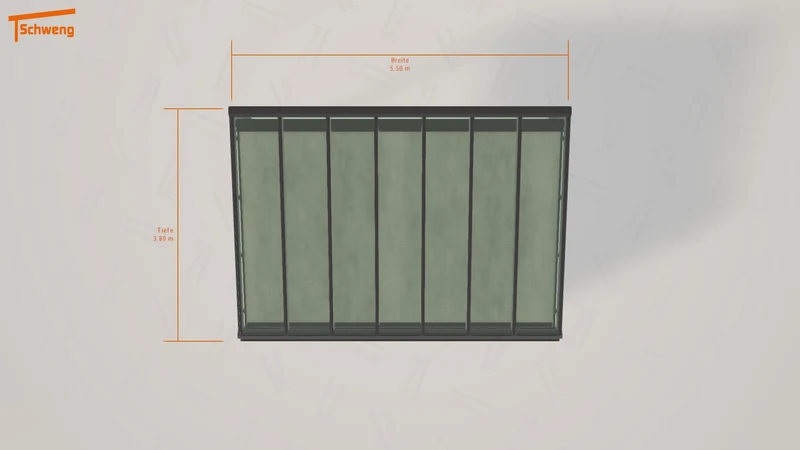 #DE Schweng Terrassenüberdachung S400 (ID ygz9dp)