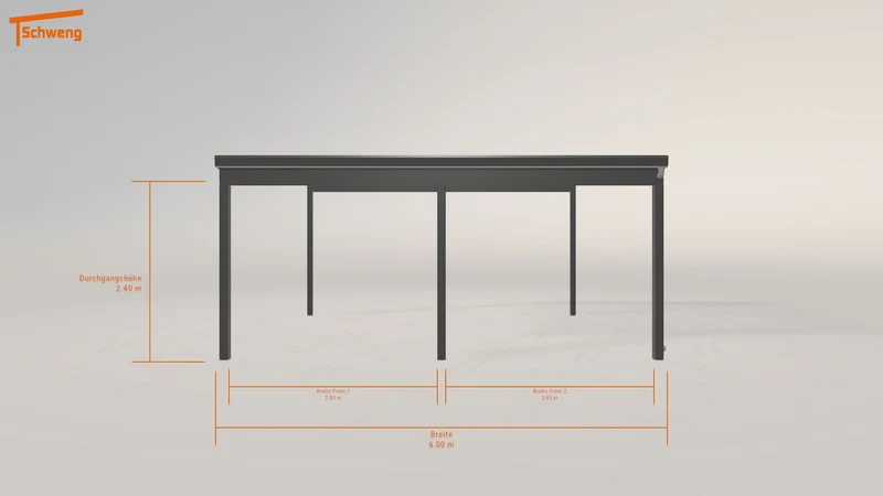#AT Schweng Pultdachcarport S400 (ID 33yykx) #MTG