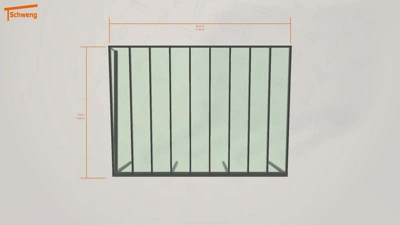 #DE Schweng Terrassenüberdachung S400 (ID ygzny7)