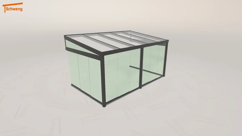 #DE Schweng Terrassenüberdachung S400 (ID 5m7wrz)
