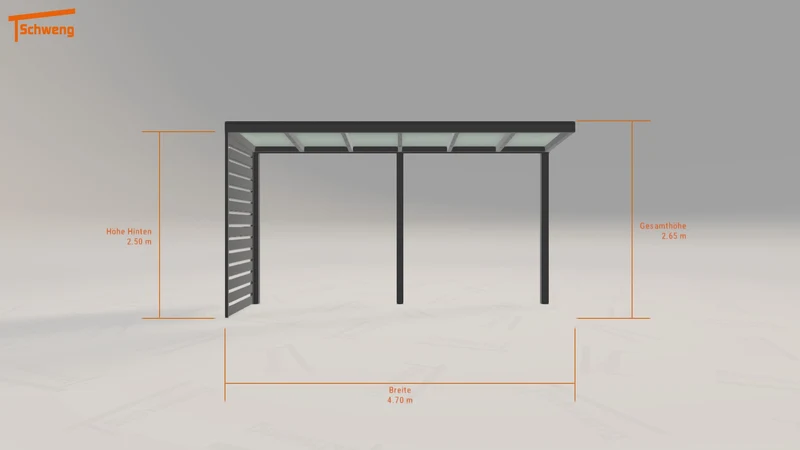 #DE Schweng Terrassenüberdachung S350 (ID 5m7pxw)