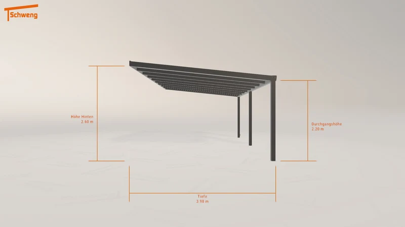#DE Schweng Terrassenüberdachung S400 (ID 85jdwn)