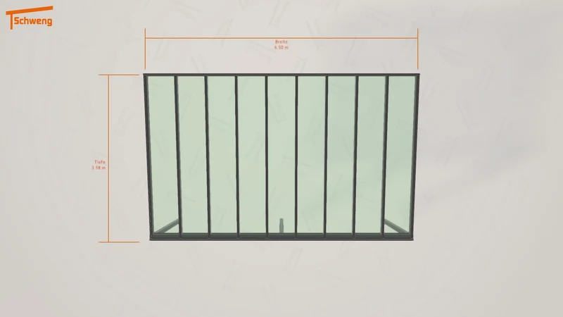 #DE Schweng Terrassenüberdachung S400 (ID 85jdwn)