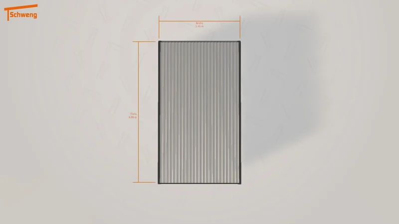 #DE Schweng Flachdachcarport C600 (ID 2q9bdy) #MTG
