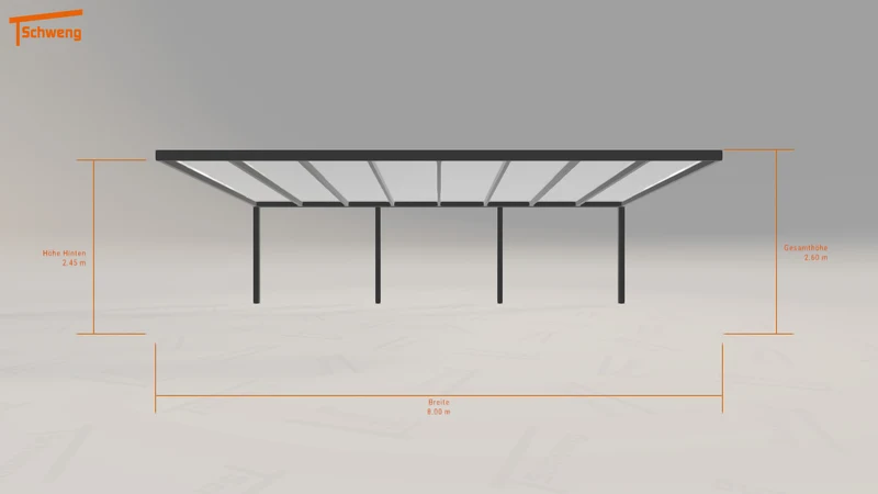 #DE Schweng Terrassenüberdachung S400 (ID zb3x8m)