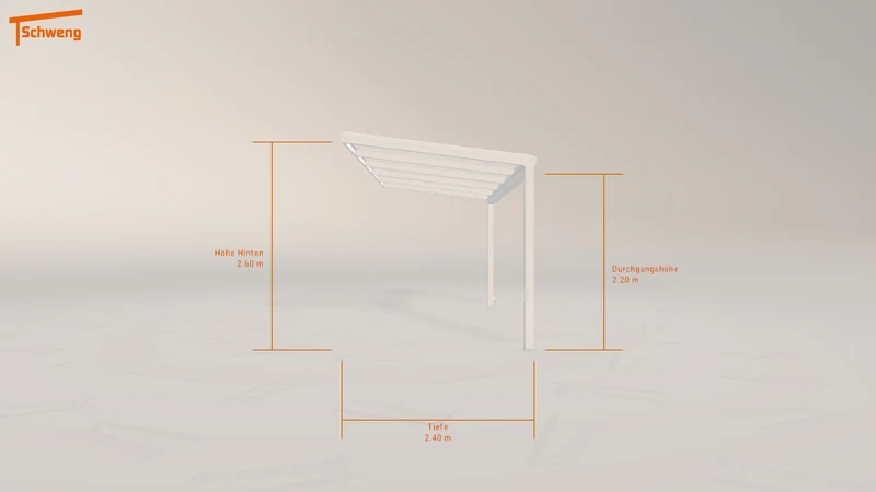 #DE Schweng Pultdachcarport S350 (ID dvdz7n)