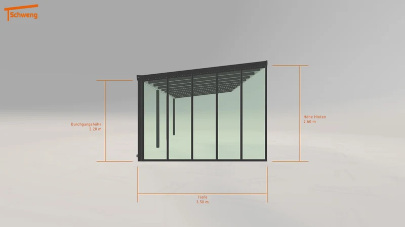 #CH Schweng Terrassenüberdachung S400 (ID v42jrg)