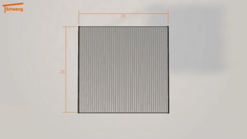 #DE Schweng Flachdachcarport C600 (ID w3j2n3) #MTG