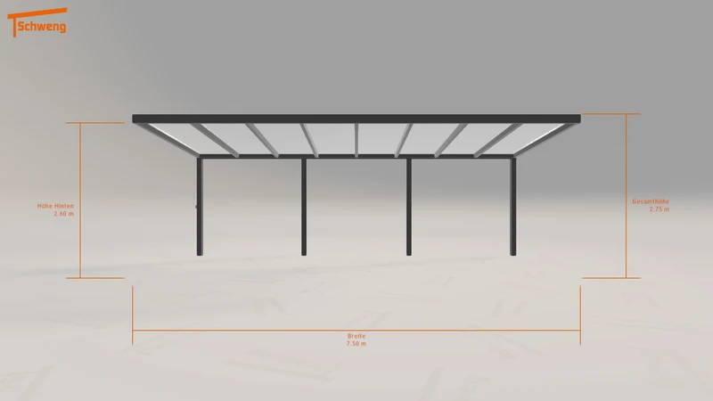 #DE Schweng Pultdachcarport S350 (ID jjgp9q) #MTG
