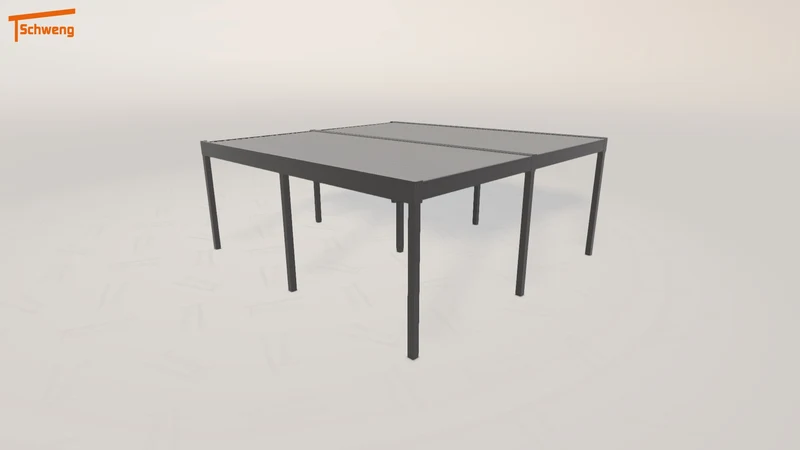#DE Schweng Flachdachcarport C600 (ID 33y7gp) #MTG
