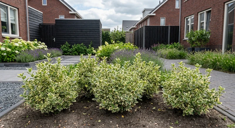Kardinalshaubenvogel (Euonymus fortunei 'Harlekin')