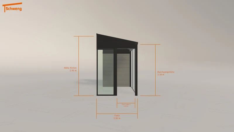 #DE Schweng Terrassenüberdachung S350 (ID g7db9b)