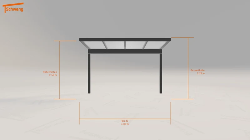 #DE Schweng Terrassenüberdachung S350 (ID v42rzq)