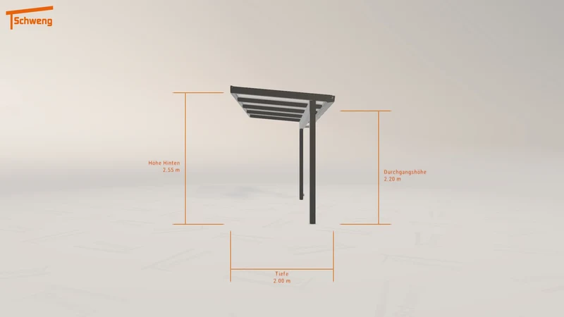 #DE Schweng Terrassenüberdachung S350 (ID v42rzq)