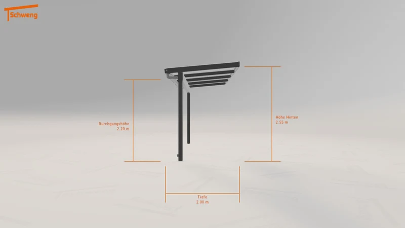 #DE Schweng Terrassenüberdachung S350 (ID v42rzq)