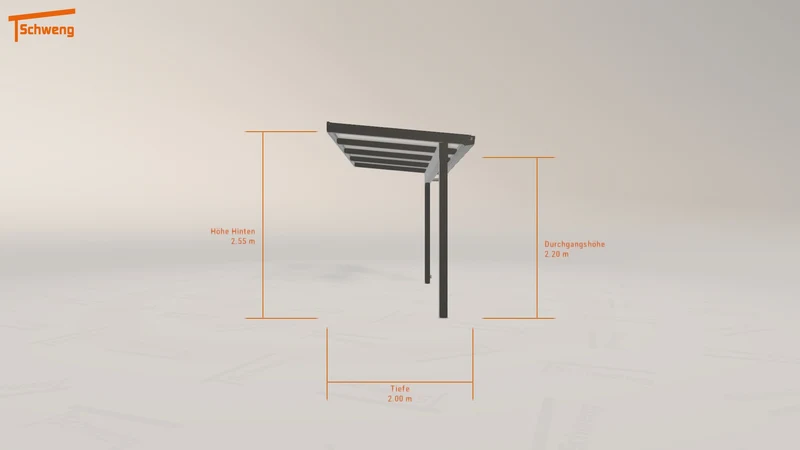#DE Schweng Terrassenüberdachung S350 (ID zb3gd7)