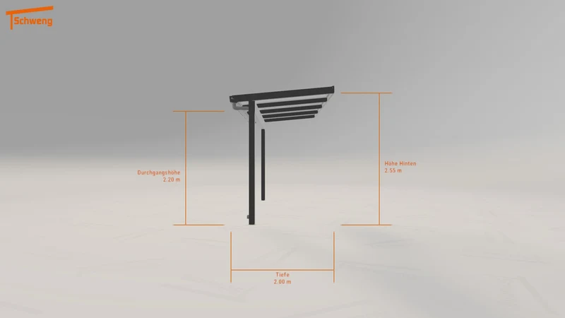 #DE Schweng Terrassenüberdachung S350 (ID zb3gd7)