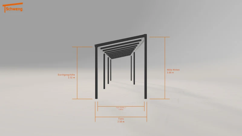 #DE Schweng Terrassenüberdachung S350 (ID qd9jv7)