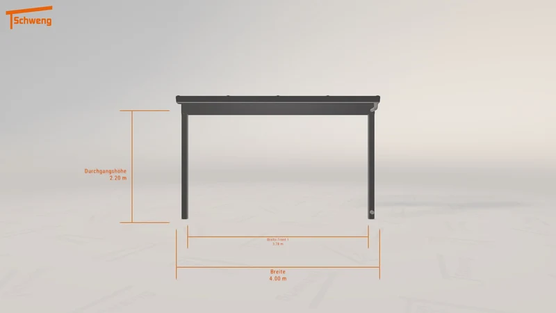 #DE Schweng Terrassenüberdachung S350 (ID zb3xq9)