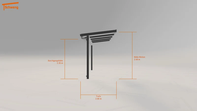 #DE Schweng Terrassenüberdachung S350 (ID zb3xq9)