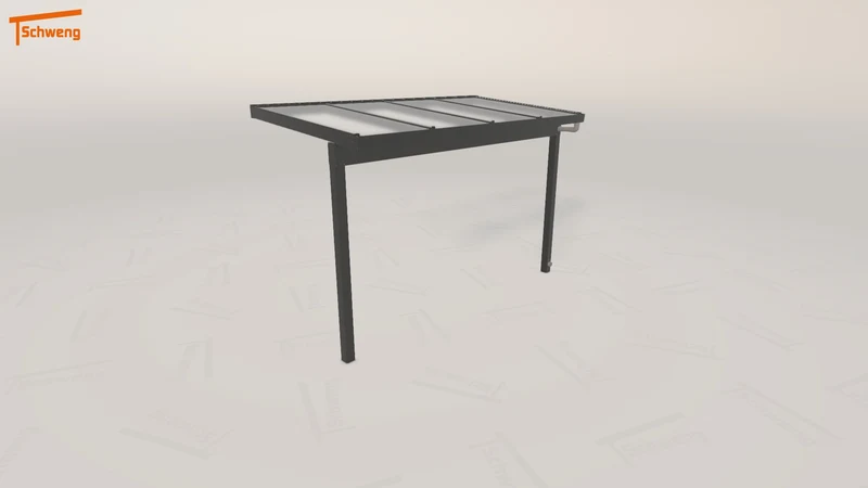 #DE Schweng Terrassenüberdachung S350 (ID 7725vg)