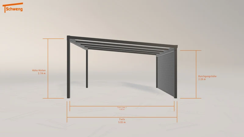 #DE Schweng Pultdachcarport S400 (ID w3jzv7) #MTG