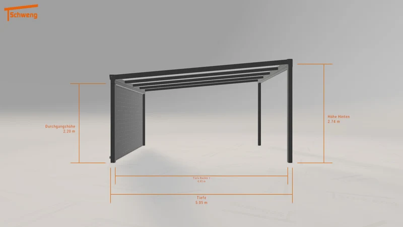 #DE Schweng Pultdachcarport S400 (ID w3jzv7) #MTG
