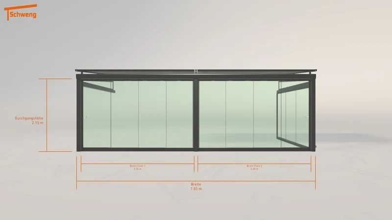 #DE Schweng Terrassenüberdachung S400 (ID mjvgy3)