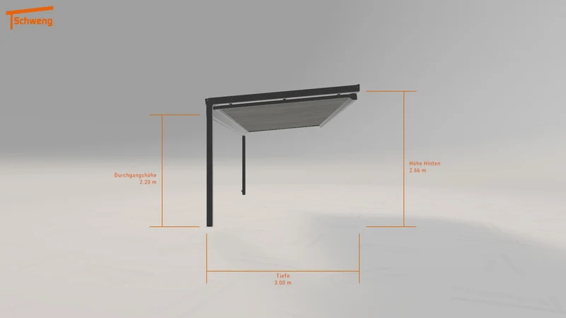 #AT Schweng Terrassenüberdachung S350 (ID 5m7b34)