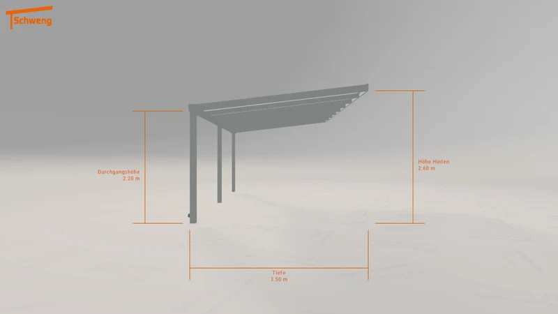 #DE Schweng Terrassenüberdachung S400 (ID g7dpy8)