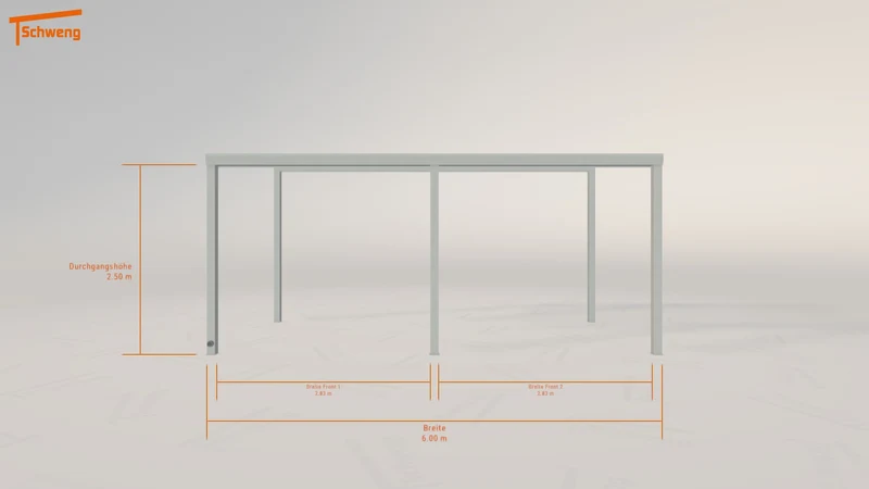 #DE Schweng Terrassenüberdachung S400 (ID jjgrxq)