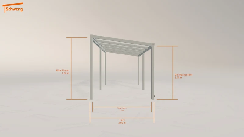 #DE Schweng Terrassenüberdachung S400 (ID jjgrxq)