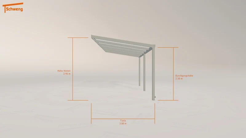 #DE Schweng Terrassenüberdachung S400 (ID 5m79mp)