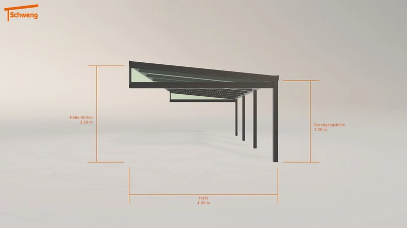 #DE Schweng Terrassenüberdachung S400 (ID mjvpqr)