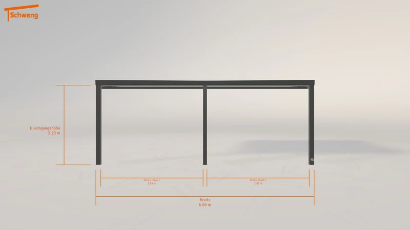 #DE Schweng Terrassenüberdachung S400 (ID g7dddn)