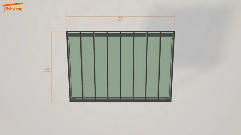 #DE Schweng Terrassenüberdachung S400 (ID g7dddn)