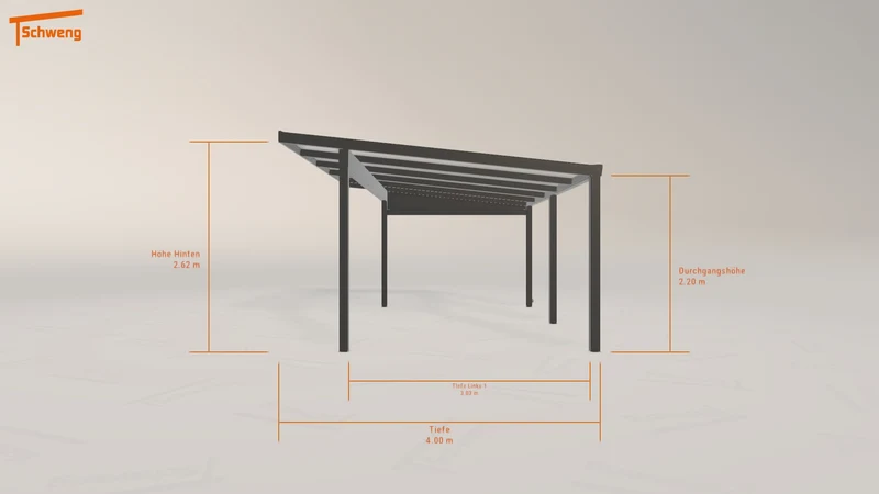 #DE Schweng Pultdachcarport S400 (ID zb3k8w) #MTG