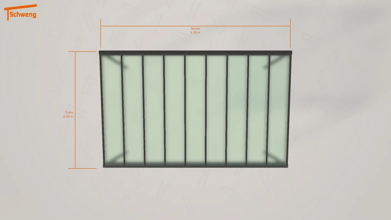 #DE Schweng Terrassenüberdachung S400 (ID 772gyq)