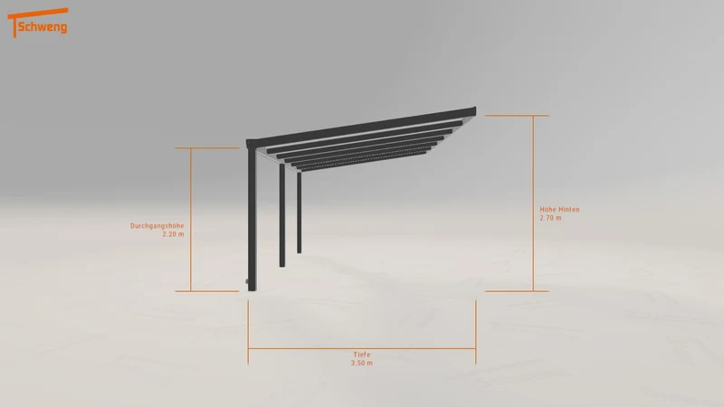 #DE Schweng Terrassenüberdachung S400 (ID dvd39y)