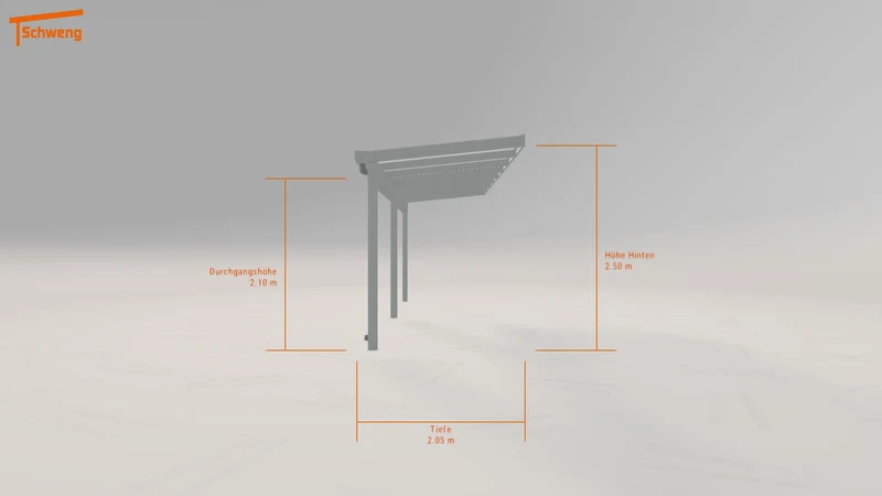 #DE Schweng Terrassenüberdachung S400 (ID k2vy8j)