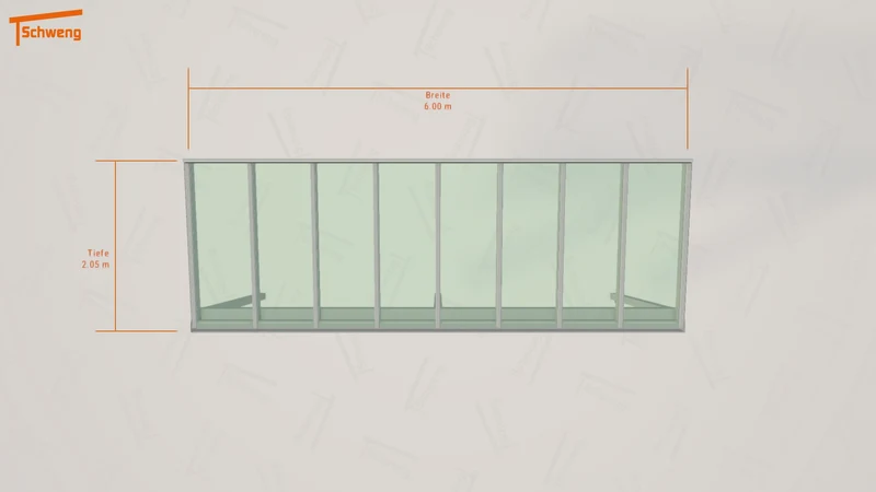 #DE Schweng Terrassenüberdachung S400 (ID k2vy8j)