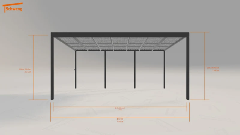 #DE Schweng Pultdachcarport S400 (ID n5vmbw) #MTG