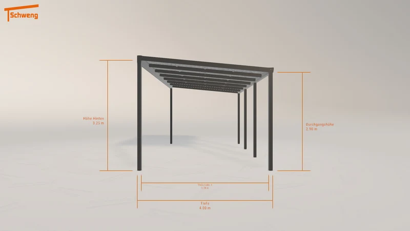#DE Schweng Pultdachcarport S400 (ID n5vmbw) #MTG