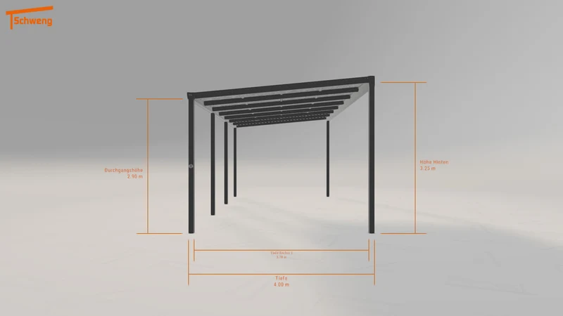 #DE Schweng Pultdachcarport S400 (ID n5vmbw) #MTG