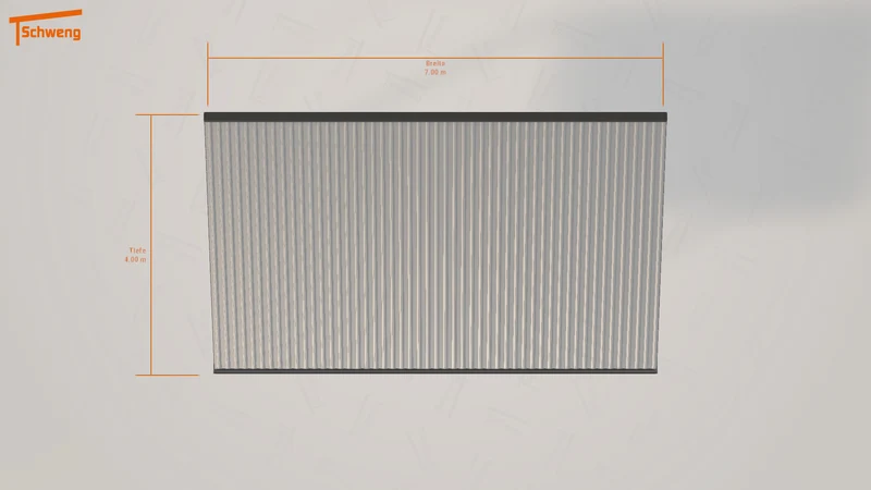 #DE Schweng Pultdachcarport S400 (ID n5vmbw) #MTG