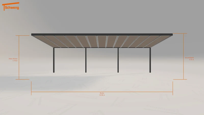 #DE Schweng Terrassenüberdachung S400 (ID 85jpmj)