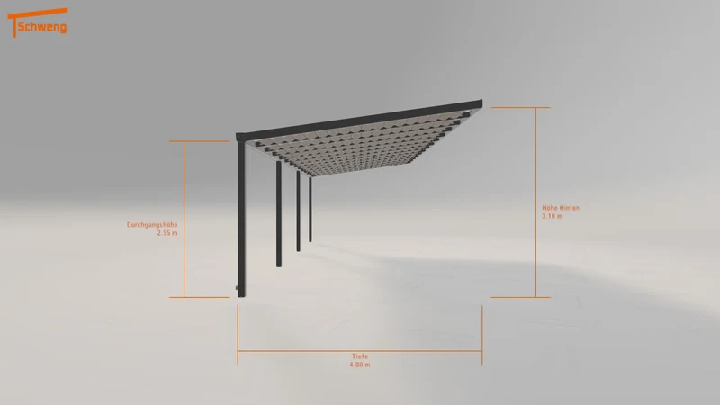 #DE Schweng Terrassenüberdachung S400 (ID 85jpmj)
