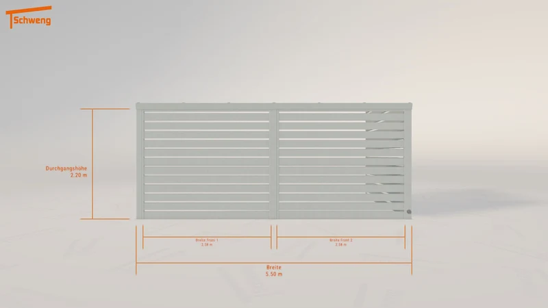 #DE Schweng Pultdachcarport S350 (ID 33yjbq) #MTG