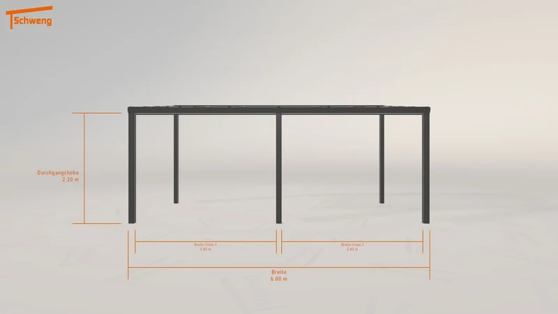 #DE Schweng Pultdachcarport S350 (ID 9wrnx5)